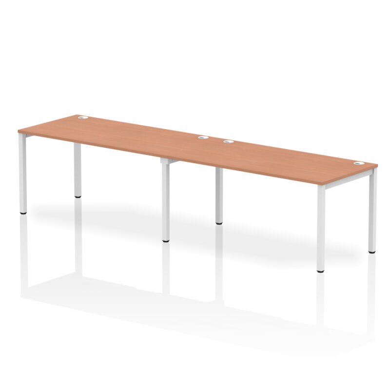 Surge Single Row Bench Desk - 2 Person - Image 26