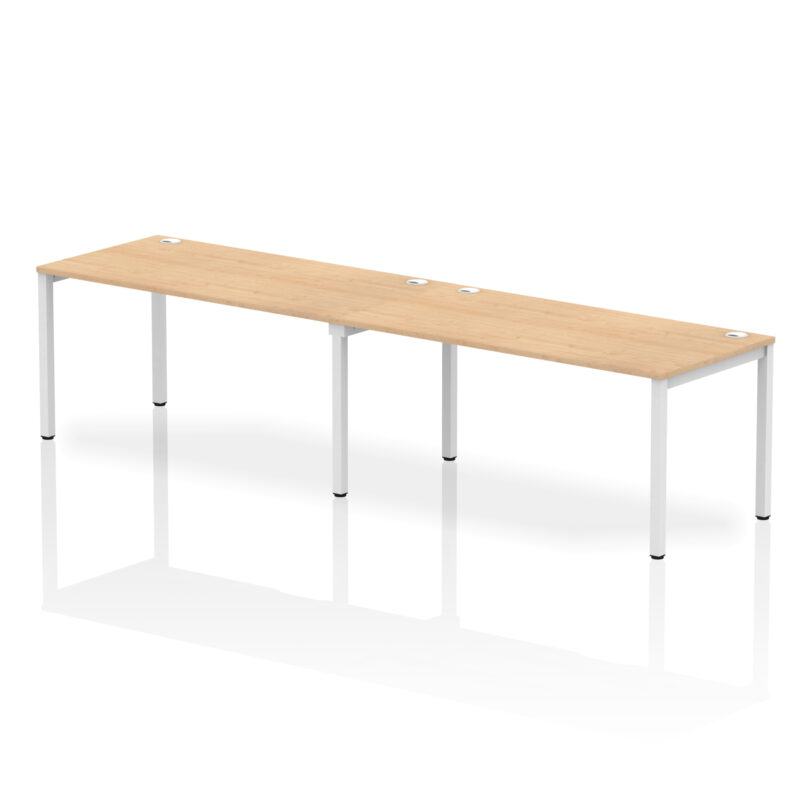 Surge Single Row Bench Desk - 2 Person - Image 30