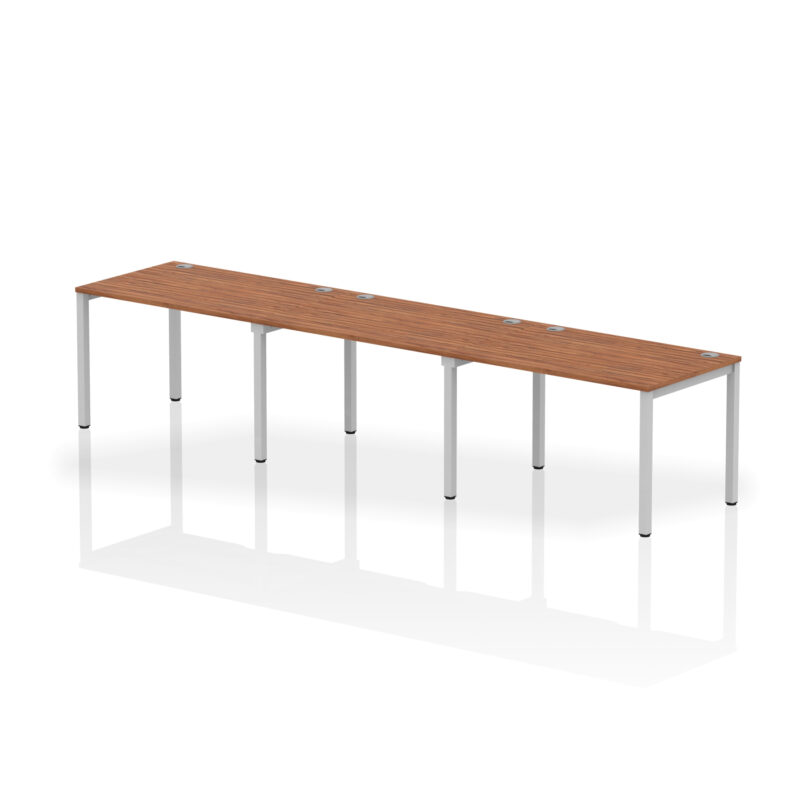 Surge Single Row Bench Desk - 3 Person - Image 9