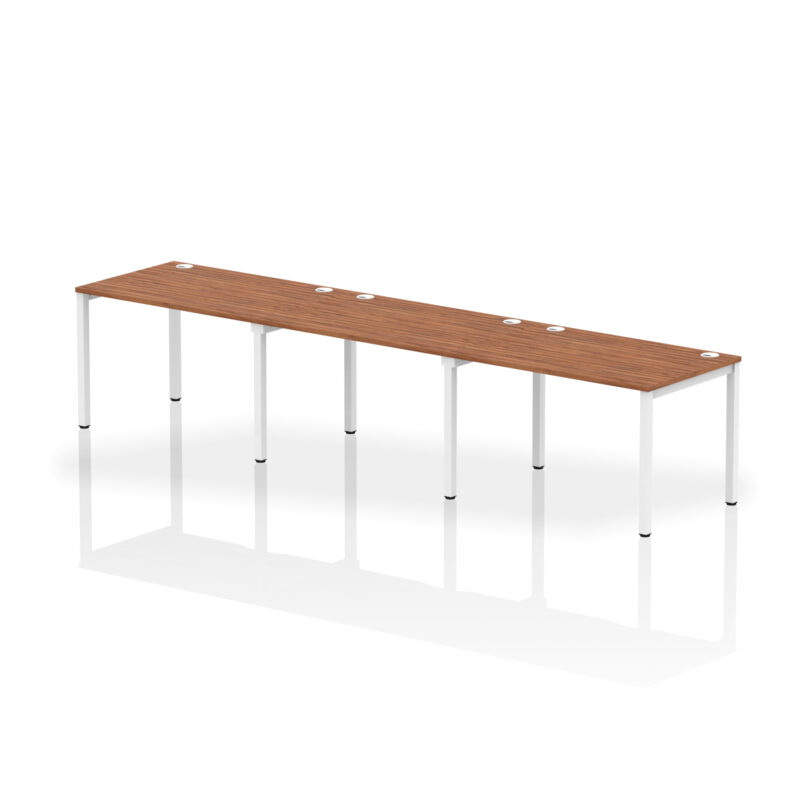 Surge Single Row Bench Desk - 3 Person - Image 10