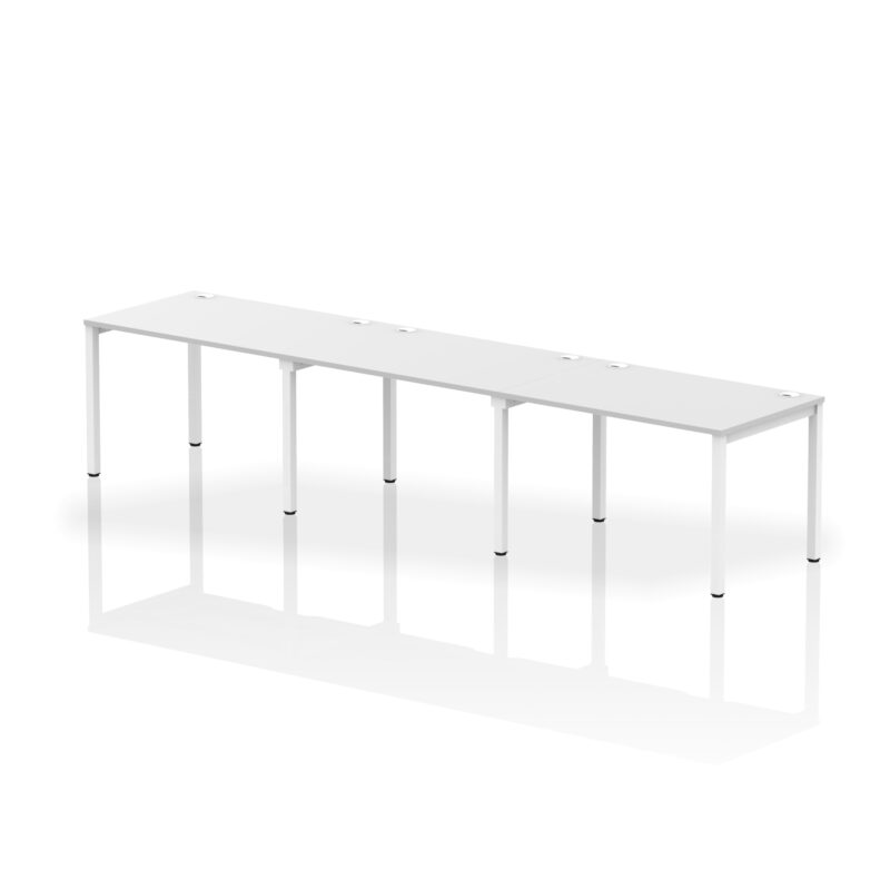 Surge Single Row Bench Desk - 3 Person - Image 12