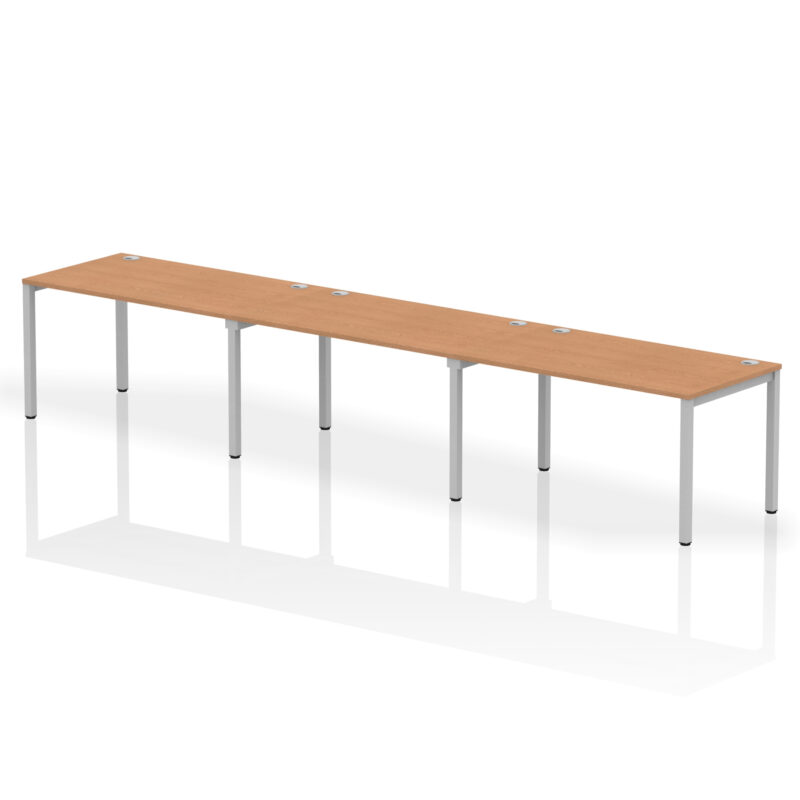 Surge Single Row Bench Desk - 3 Person - Image 19