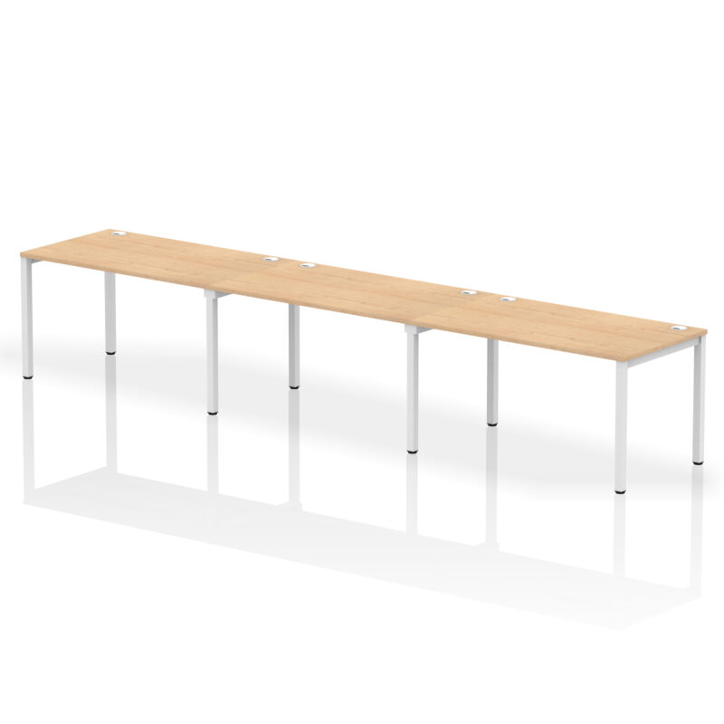 Surge Single Row Bench Desk - 3 Person - Image 18