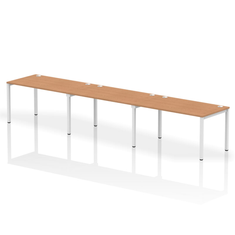 Surge Single Row Bench Desk - 3 Person - Image 20