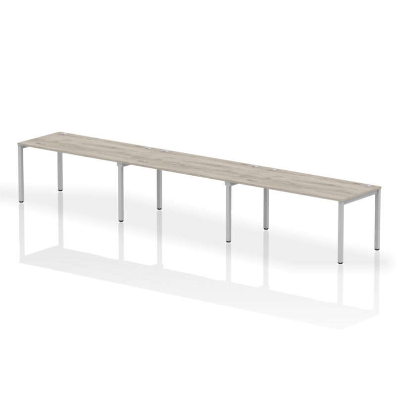 Surge Single Row Bench Desk - 3 Person - Image 27