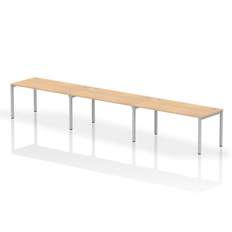 Surge Single Row Bench Desk - 3 Person - Image 29