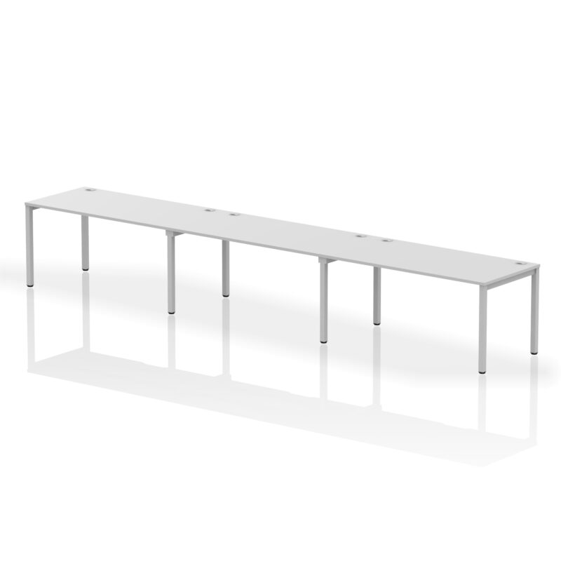 Surge Single Row Bench Desk - 3 Person - Image 35