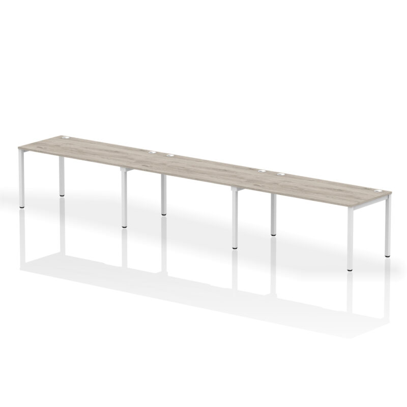 Surge Single Row Bench Desk - 3 Person - Image 28