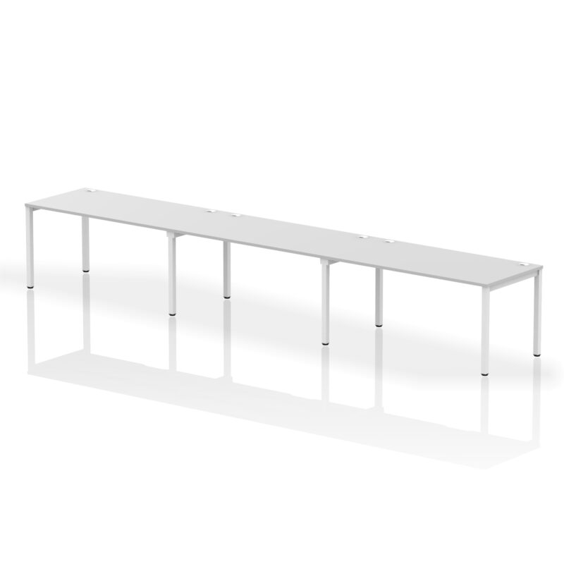 Surge Single Row Bench Desk - 3 Person - Image 36
