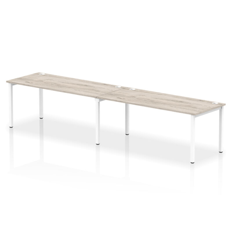 Surge Single Row Bench Desk - 2 Person - Image 40