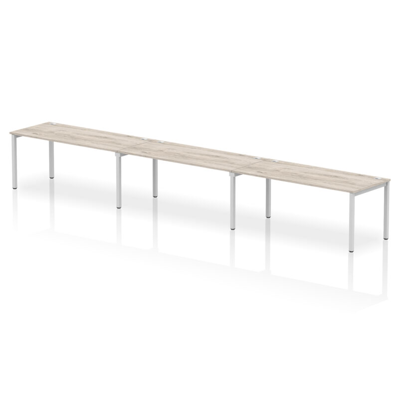 Surge Single Row Bench Desk - 3 Person - Image 39
