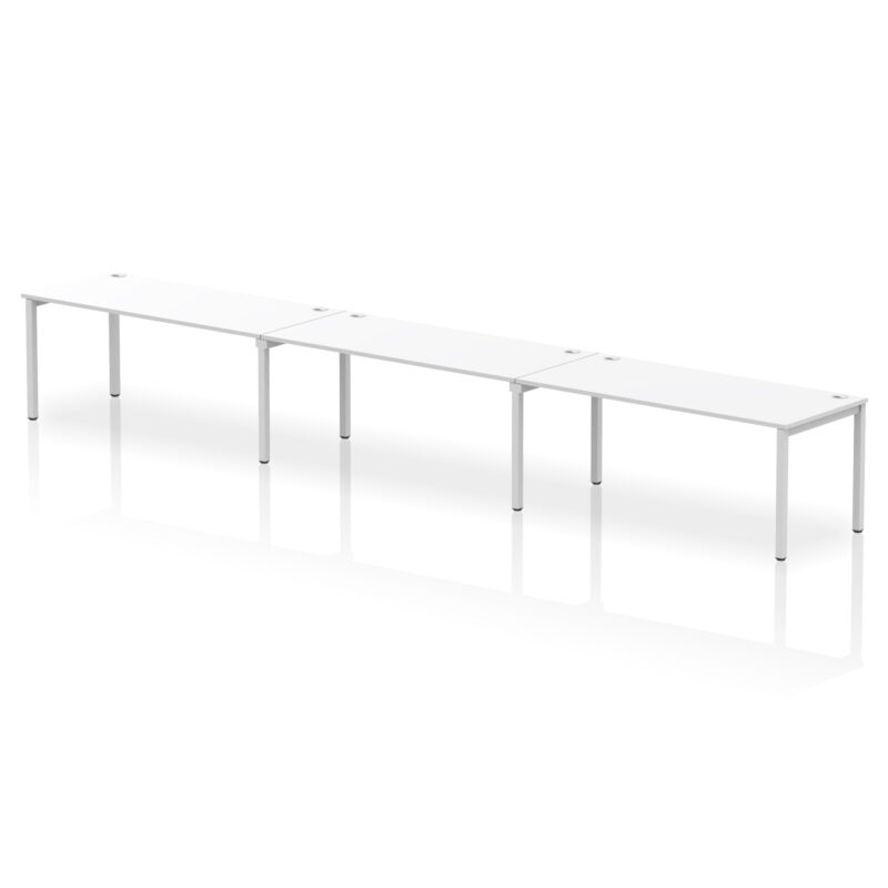 Surge Single Row Bench Desk - 3 Person - Image 47