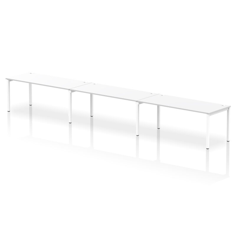 Surge Single Row Bench Desk - 3 Person - Image 48