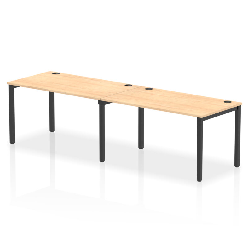 Surge Single Row Bench Desk - 2 Person - Image 63