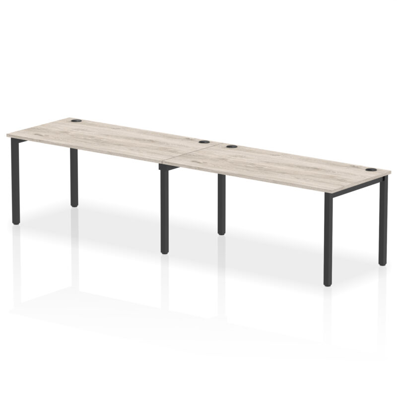 Surge Single Row Bench Desk - 2 Person - Image 71