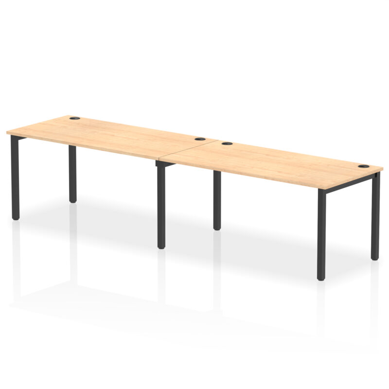 Surge Single Row Bench Desk - 2 Person - Image 72