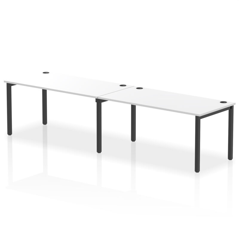 Surge Single Row Bench Desk - 2 Person - Image 74