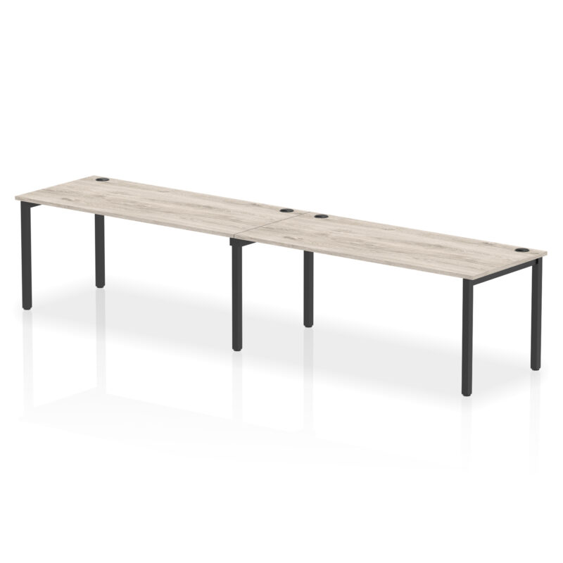 Surge Single Row Bench Desk - 2 Person - Image 80