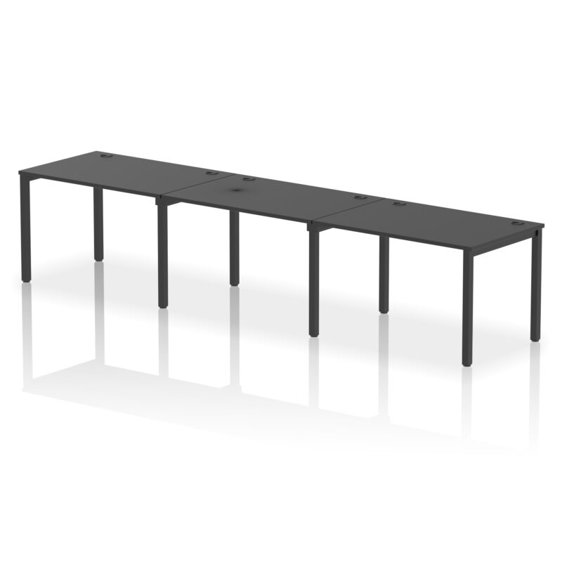 Surge Single Row Bench Desk - 3 Person - Image 50