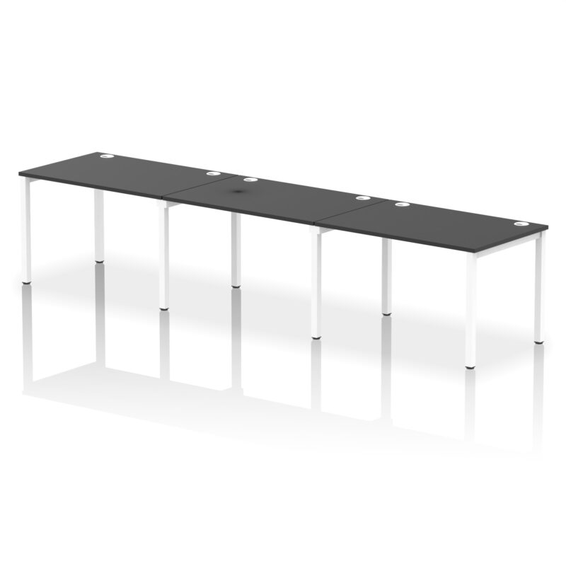 Surge Single Row Bench Desk - 3 Person - Image 52