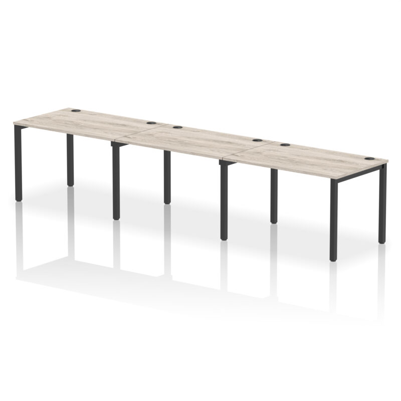 Surge Single Row Bench Desk - 3 Person - Image 53