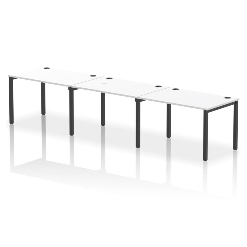 Surge Single Row Bench Desk - 3 Person - Image 56