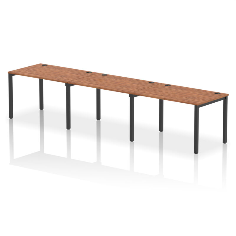 Surge Single Row Bench Desk - 3 Person - Image 57