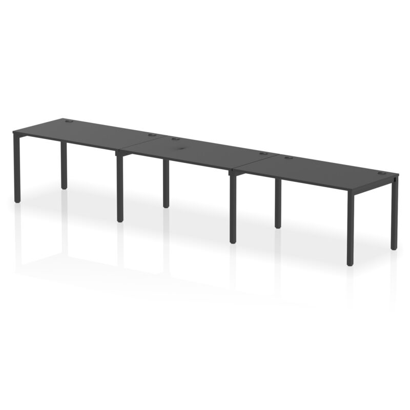 Surge Single Row Bench Desk - 3 Person - Image 59