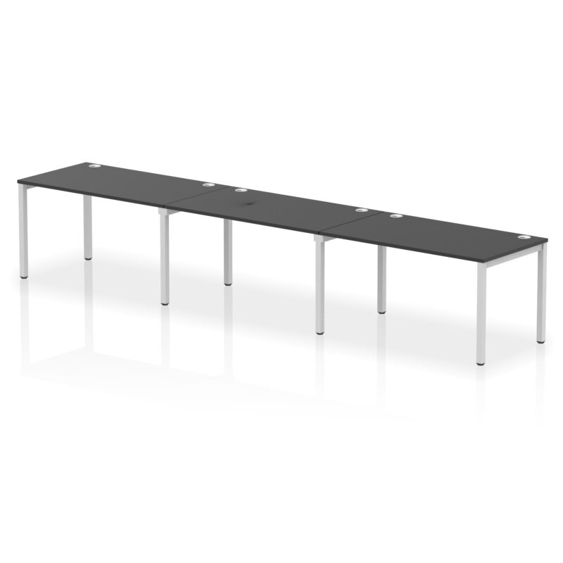 Surge Single Row Bench Desk - 3 Person - Image 60