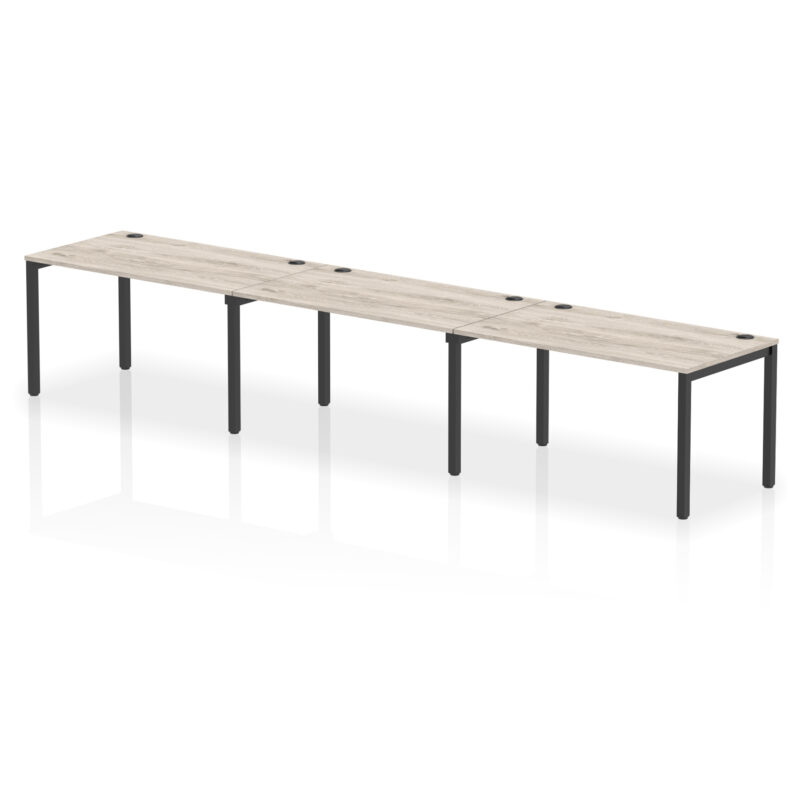 Surge Single Row Bench Desk - 3 Person - Image 62