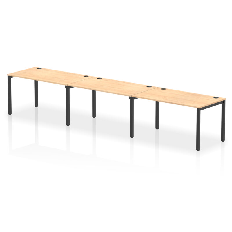 Surge Single Row Bench Desk - 3 Person - Image 63