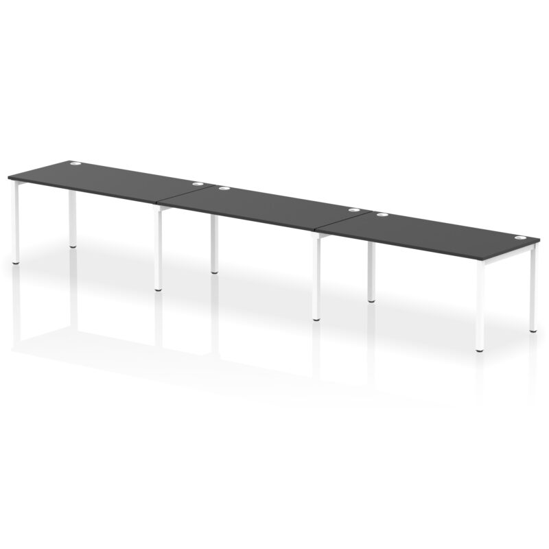 Surge Single Row Bench Desk - 3 Person - Image 70
