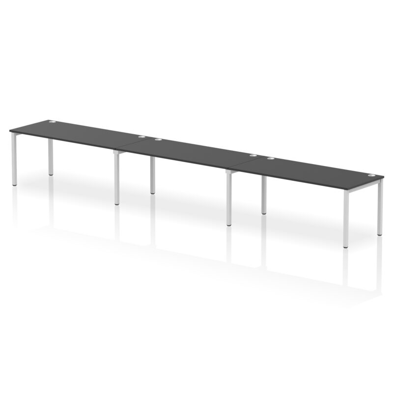 Surge Single Row Bench Desk - 3 Person - Image 78