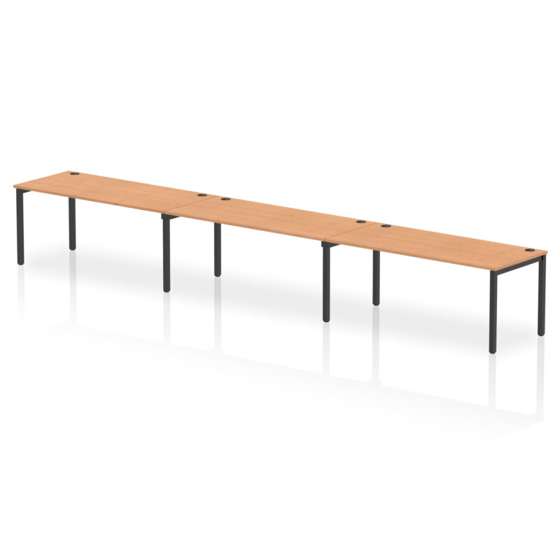 Surge Single Row Bench Desk - 3 Person - Image 82