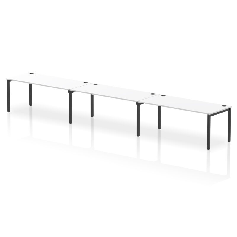 Surge Single Row Bench Desk - 3 Person - Image 83