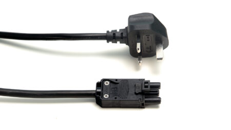 Surge Mains Lead UK Plug to 3 Pole Connector