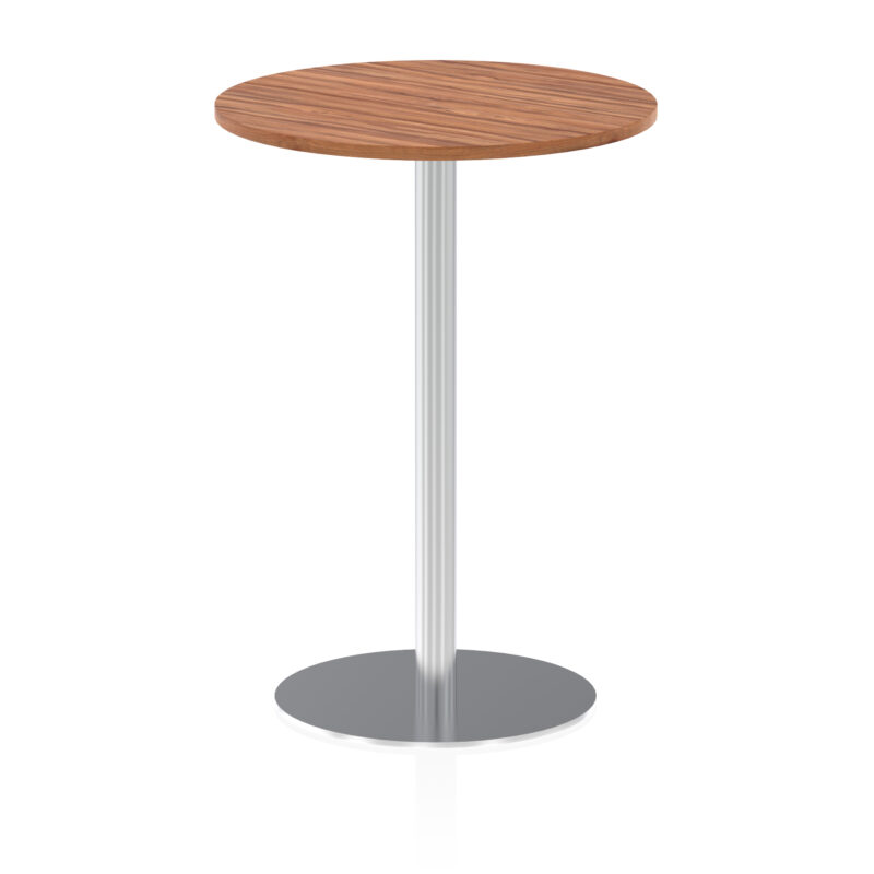 Roma Round Poseur Table Silver Leg - Image 20