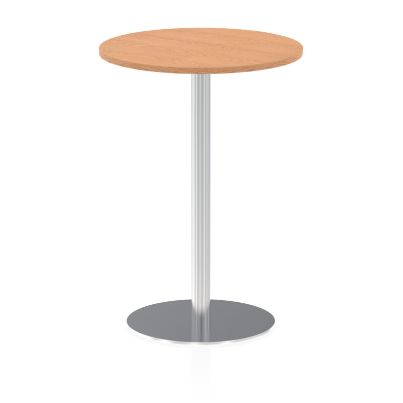 Roma Round Poseur Table Silver Leg - Image 23
