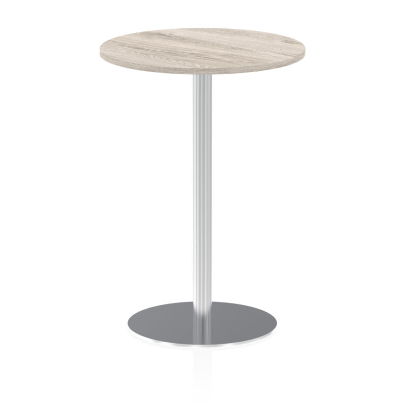 Roma Round Poseur Table Silver Leg - Image 24