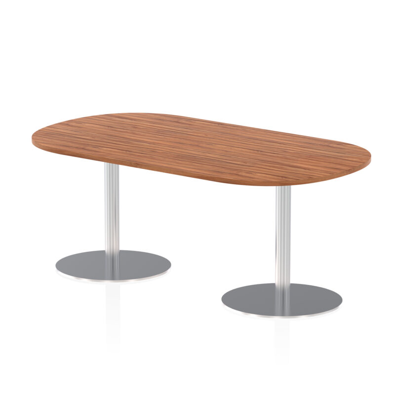 Roma Boardroom Table Silver Leg - Image 2
