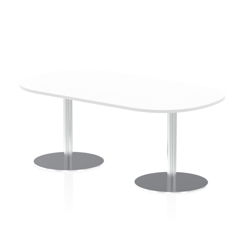 Roma Boardroom Table Silver Leg - Image 3