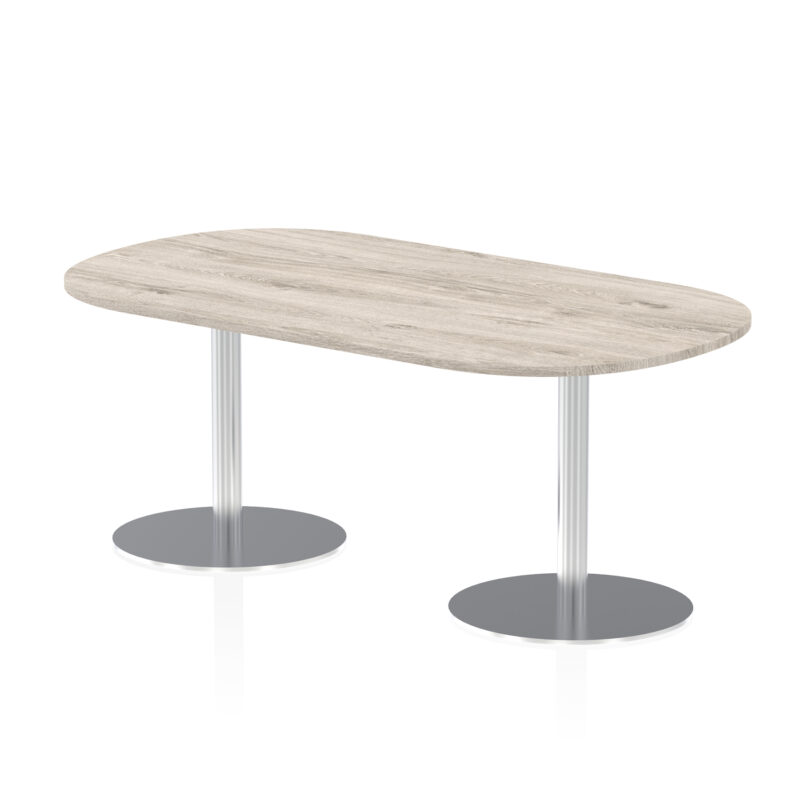 Roma Boardroom Table Silver Leg - Image 6
