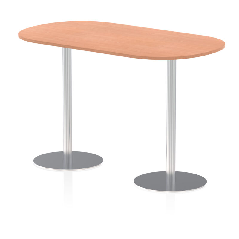 Roma Boardroom Table Silver Leg - Image 7
