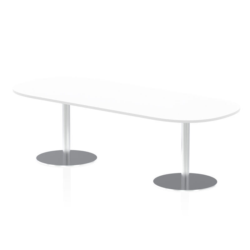 Roma Boardroom Table Silver Leg - Image 15