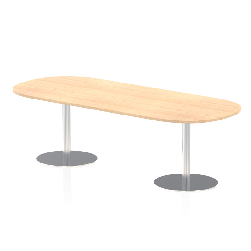 Roma Boardroom Table Silver Leg - Image 16