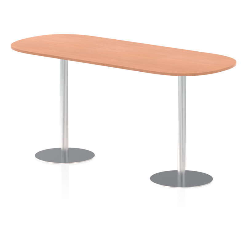 Roma Boardroom Table Silver Leg - Image 19