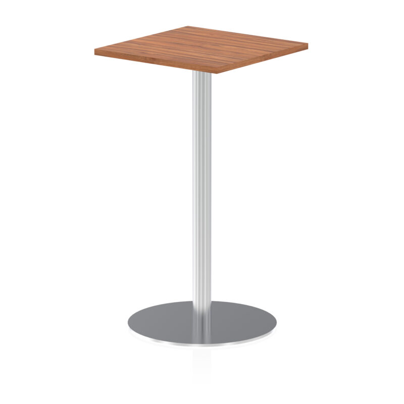 Roma Square Poseur Table Silver Leg - Image 8