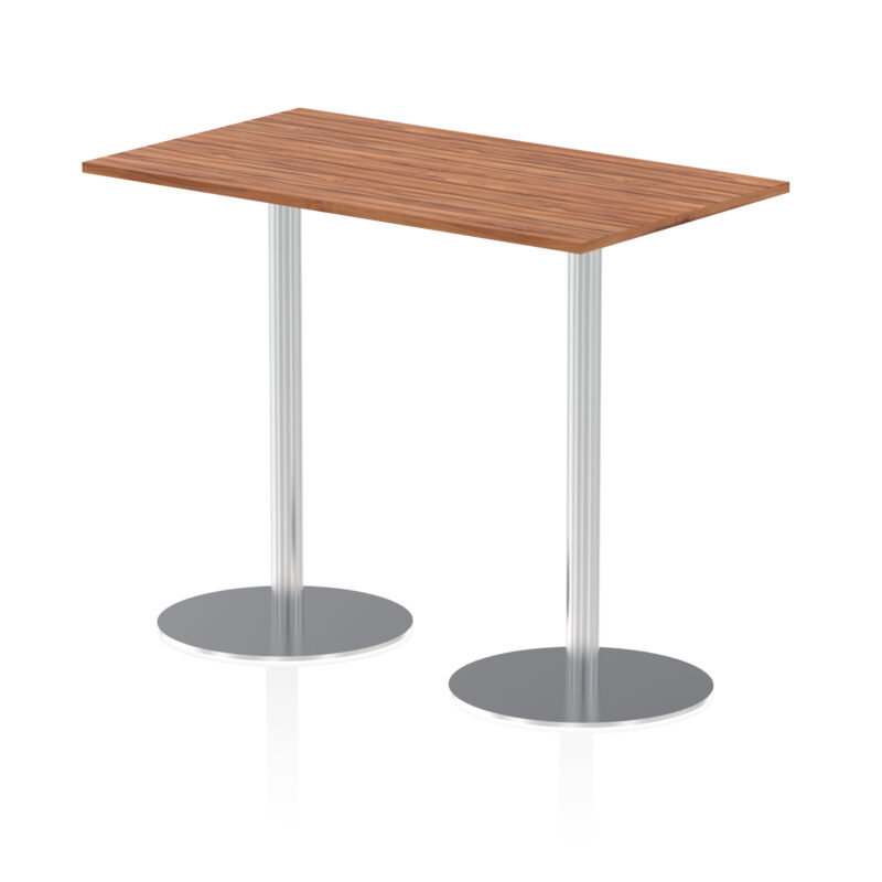 Roma Rectangular Poseur Table Silver Leg - Image 20