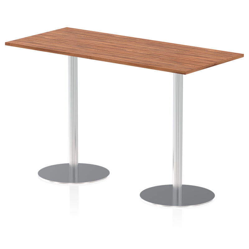 Roma Rectangular Poseur Table Silver Leg - Image 44