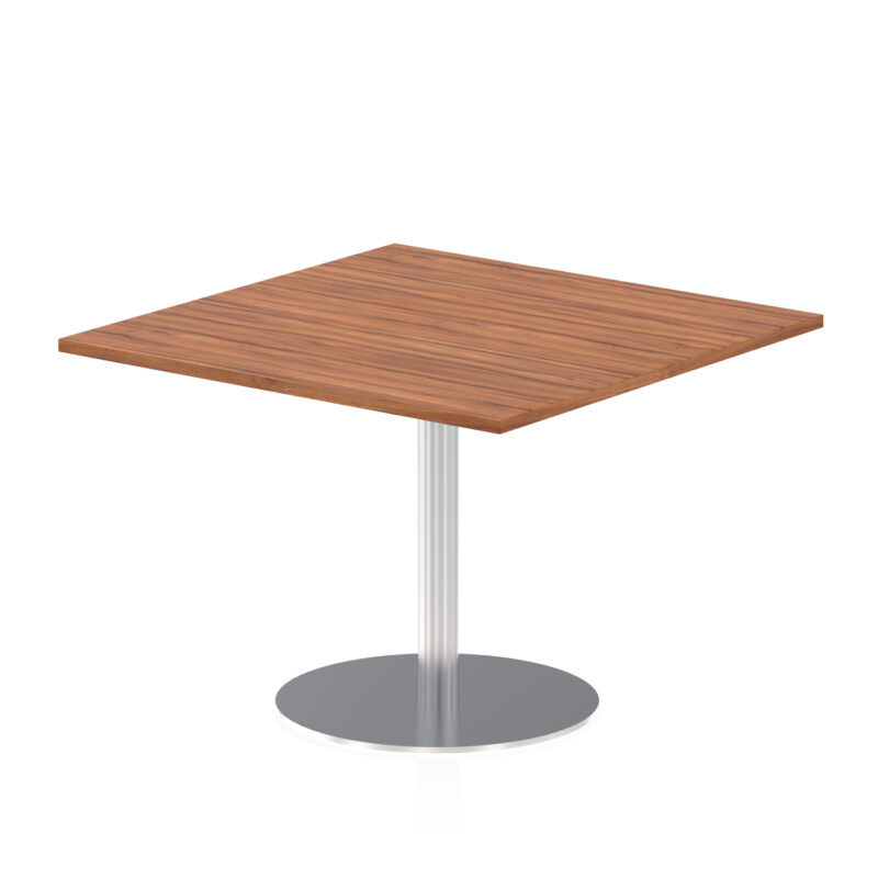 Roma Square Poseur Table Silver Leg - Image 14